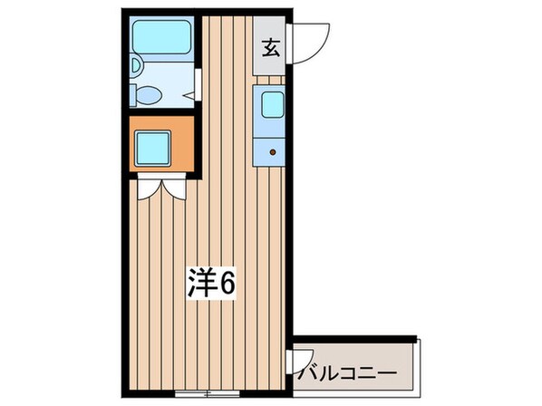 ト－シンコ－ポ南生田の物件間取画像